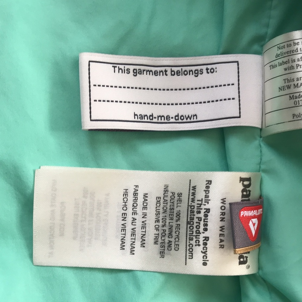 Patagonia Lightweight Puffer Jacket (size 4T) - Picture 7 of 9